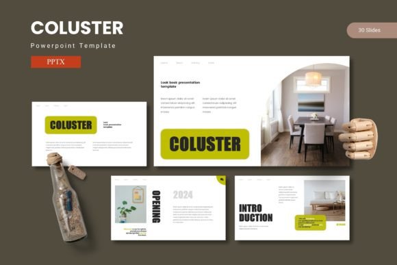 Coluster - Powerpoint Template: Designing Decks That Demand Attention