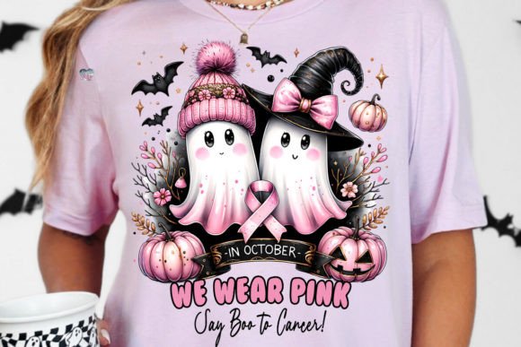 Creating Impactful Awareness Designs with the October Pink Ghost