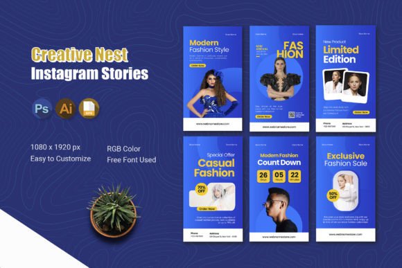 Creative Nest - Instagram Story: Your Go-To Template for Engaging Social Media