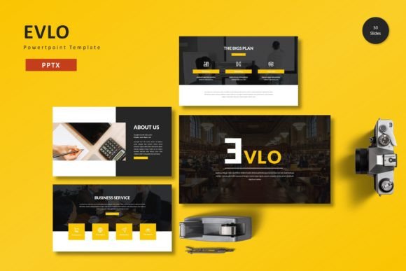 Evlo - Powerpoint Template: Design Presentations That Captivate