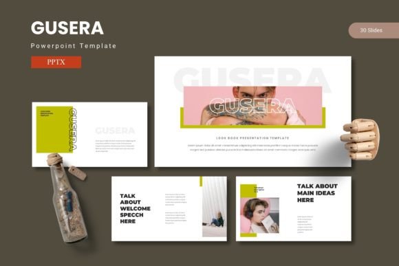 Gusera - Powerpoint Template: Crafting Confident Visual Stories