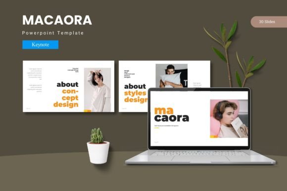 Macaora Keynote Template: Crafting Presentations That Captivate