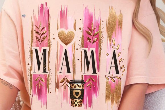 Mama Coffee PNG: Perfect Mother's Day Sublimation Designs