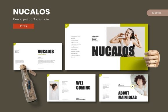 Nucalos - Powerpoint Template: Crafting Presentations That Captivate