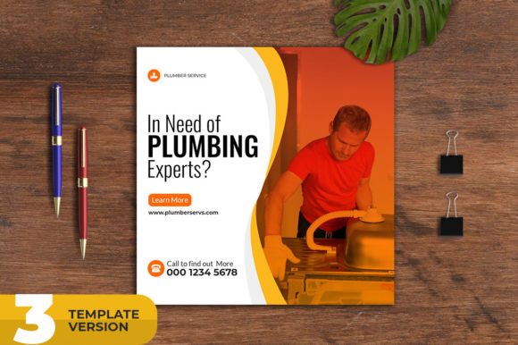 Plumber Service Social Media Banner: Design That Connects