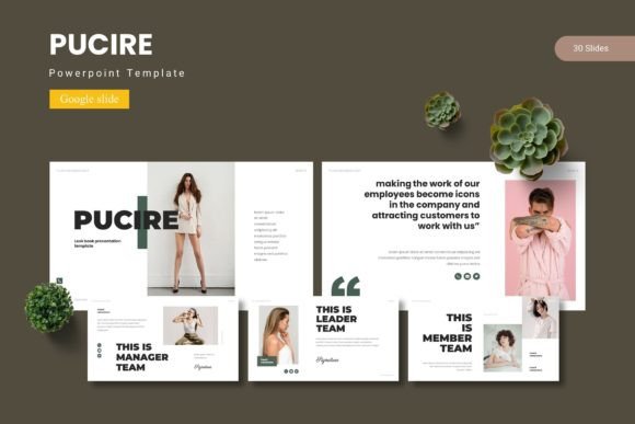 Pucire - Google Slide Template: A Visual Toolkit for Modern Presenters