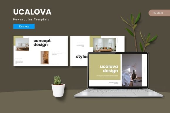 Transform Your Next Presentation with Ucalova's Modern Design