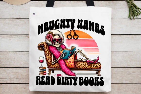 Unlock Edgy Elegance with Read Dirty Books PNG Nana Skeleton