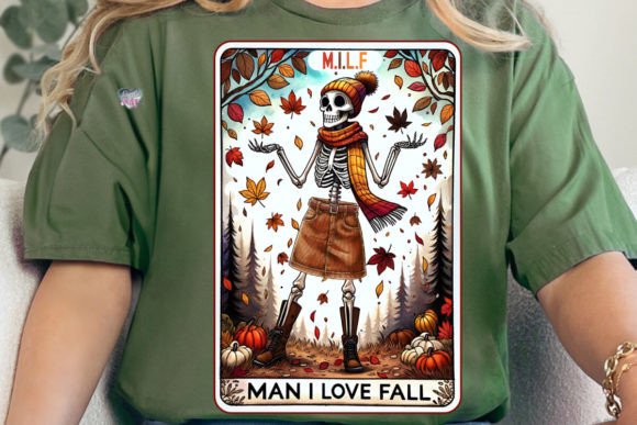 Unveiling the Allure of the Fall Skeleton Tarot Card PNG